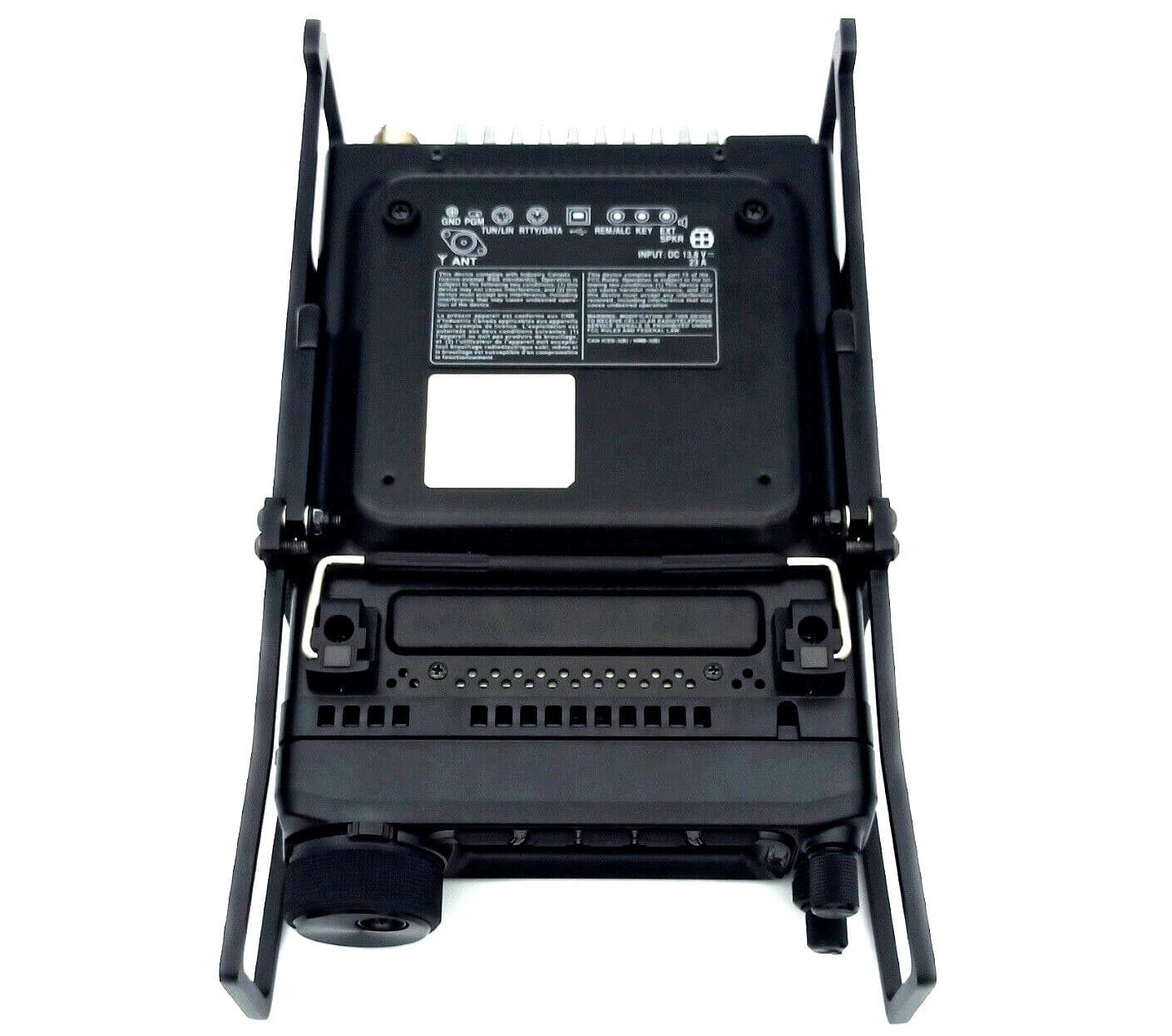 Estetyczny uchwyt do Yaesu FT-891, FT-857D - stand na biurko, szyny zabezpieczające do FT891, FT857