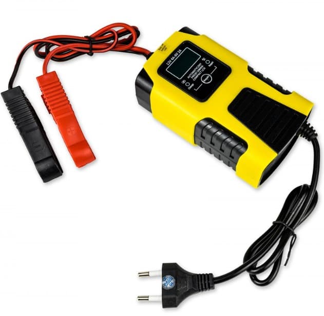 Prostownik VOLT Compact LCD automatyczny do akumulatorów 12V/4A 6V/2A - ładowarka samochodowa