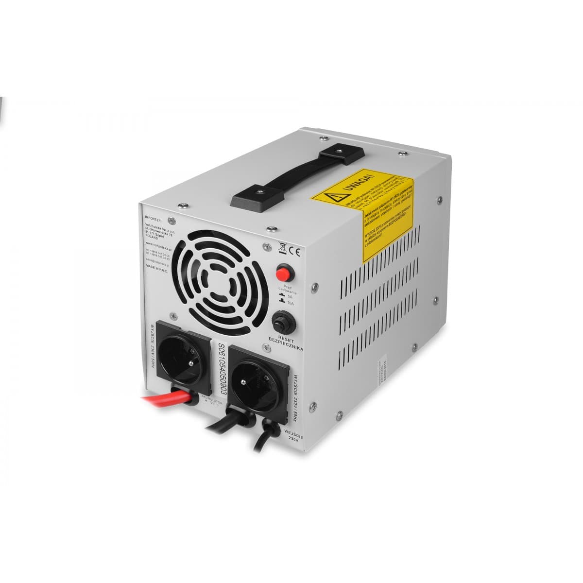 Zestaw zasilacz awaryjny sinusoidalny 500W VOLT SINUS PRO 500 E + akumulator AGM 65Ah