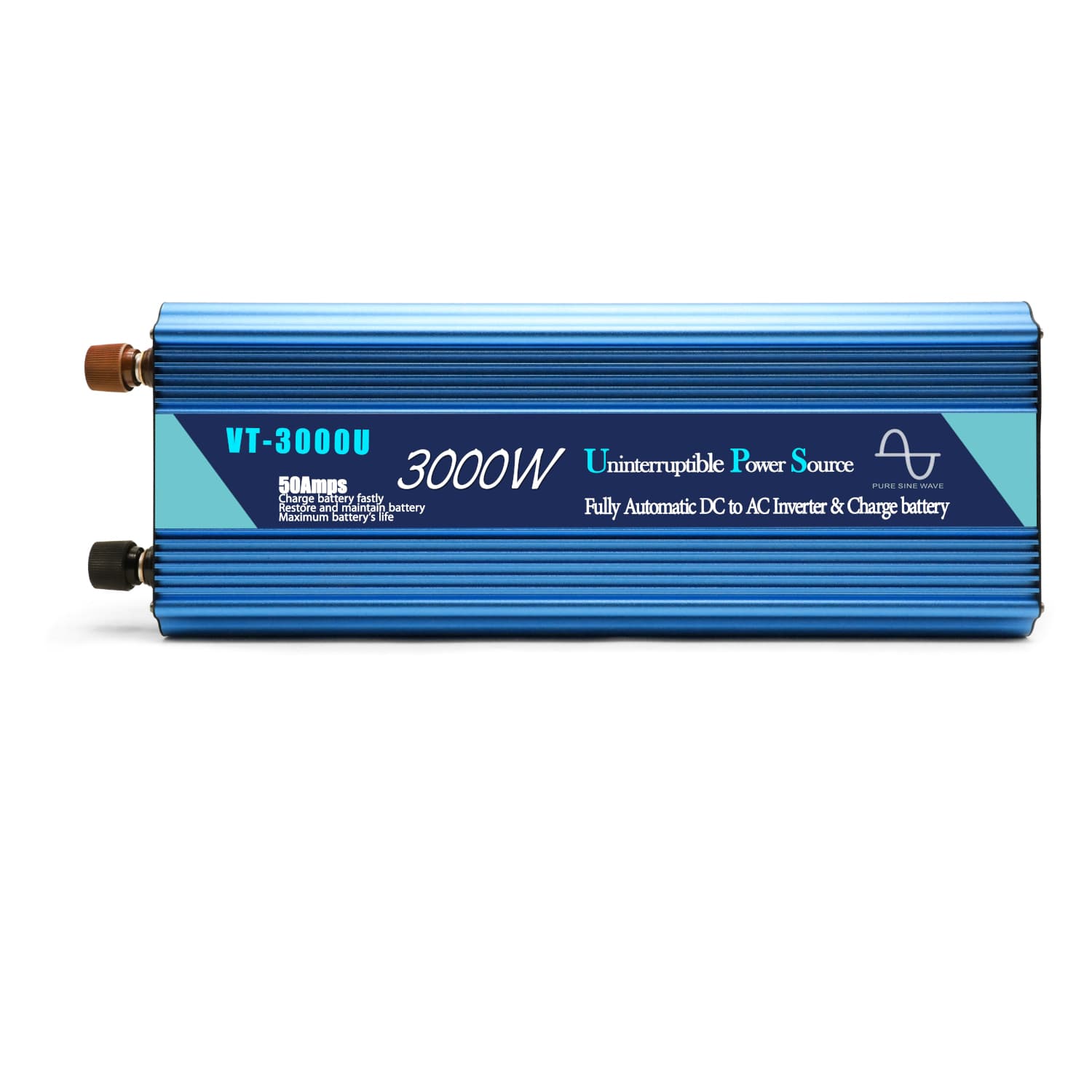 Zasilacz awaryjny UPS 6000W przetwornica 12V/230V CZYSTY SINUS - VoitaTech VT-3000U