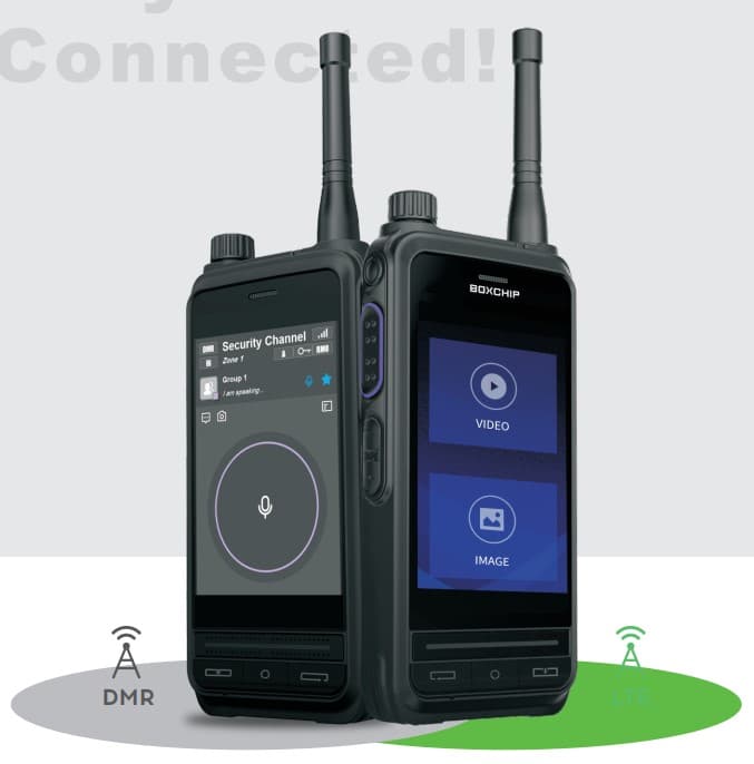 BOXCHIP S900A Plus smartfon + radiotelefon profesjonalny 4G LTE + UHF DMR FM - ogromny zasięg łączności