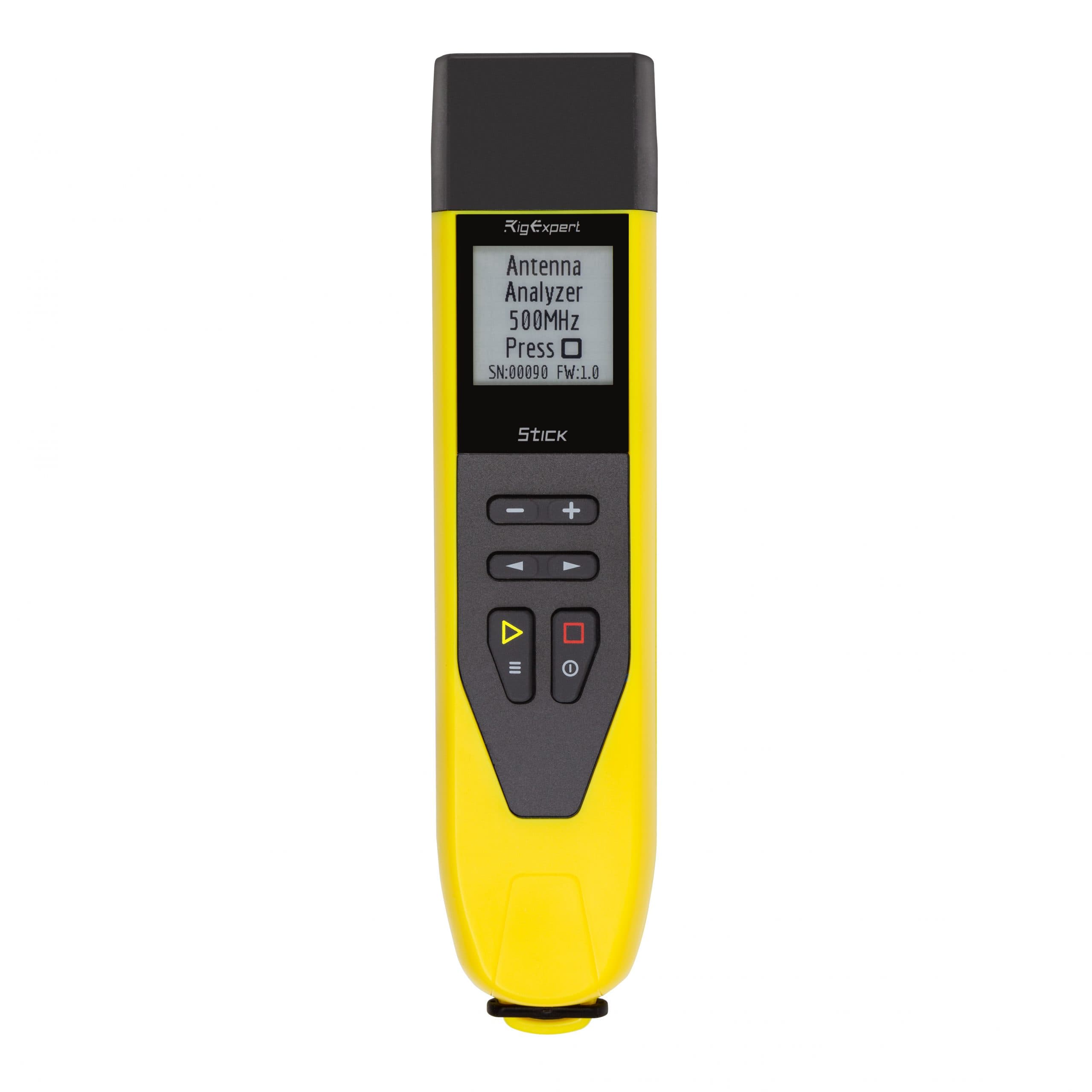 RigExpert Stick 500 UHF miniaturowy analizator antenowy 0.1-500MHz łączność Bluetooth - idealny do pracy w terenie