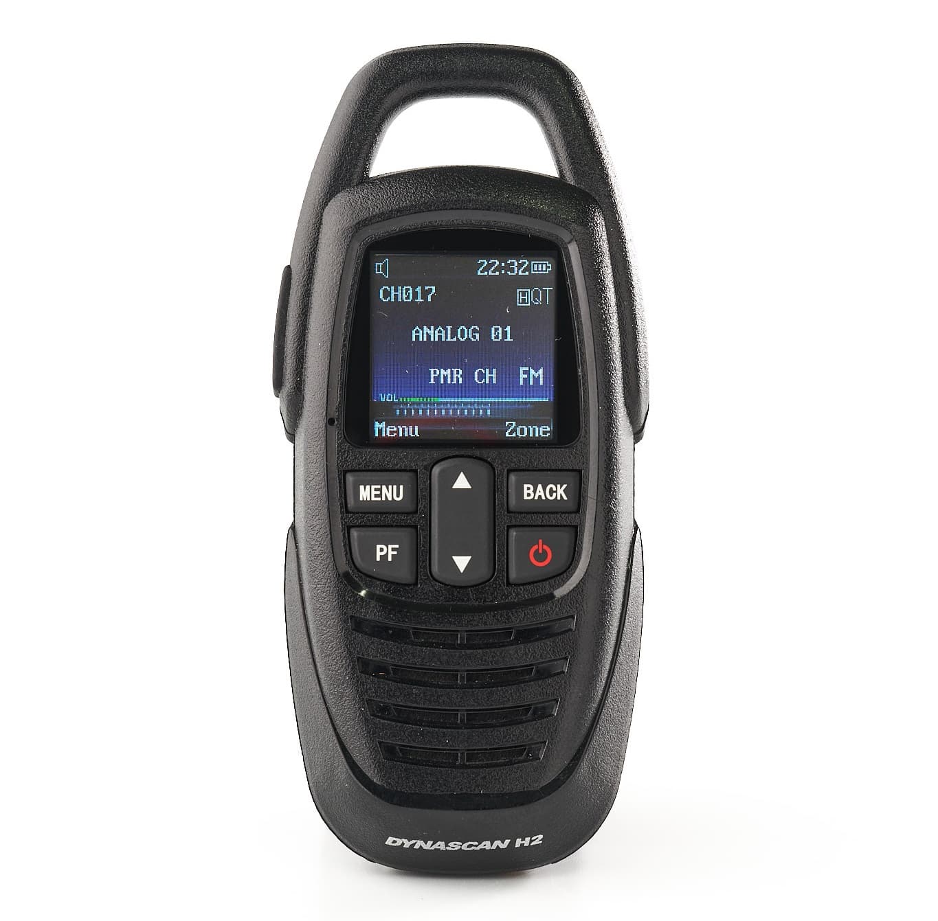 Dynascan H2 VOX Mini Radio - elegancka krótkofalówka PMR bez zezwoleń, 16 kanałów - walkie talkie