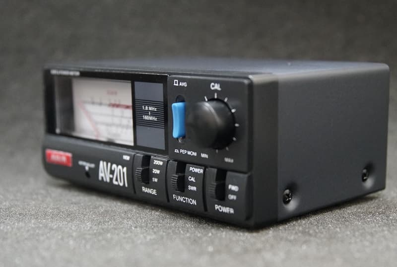 AVAIR AV-201 REFLEKTOMETR HF VHF 1.8-160 MHz - pomiar SWR/PWR 1000W