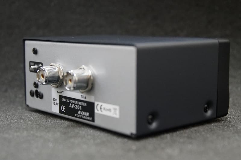 AVAIR AV-201 REFLEKTOMETR HF VHF 1.8-160 MHz - pomiar SWR/PWR 1000W