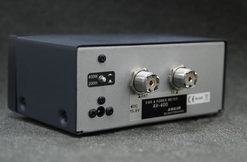 AVAIR AV-201 REFLEKTOMETR HF VHF 1.8-160 MHz - pomiar SWR/PWR 1000W