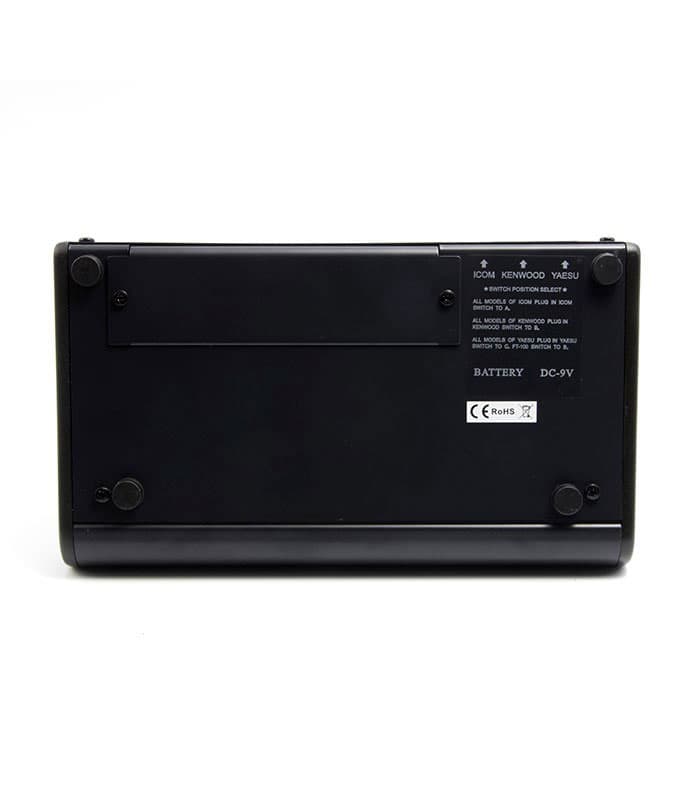 AVAIR AV-908 mikrofon stołowy do radiostacji HF/VHF/UHF wkładka ceramiczna, korektor graficzny