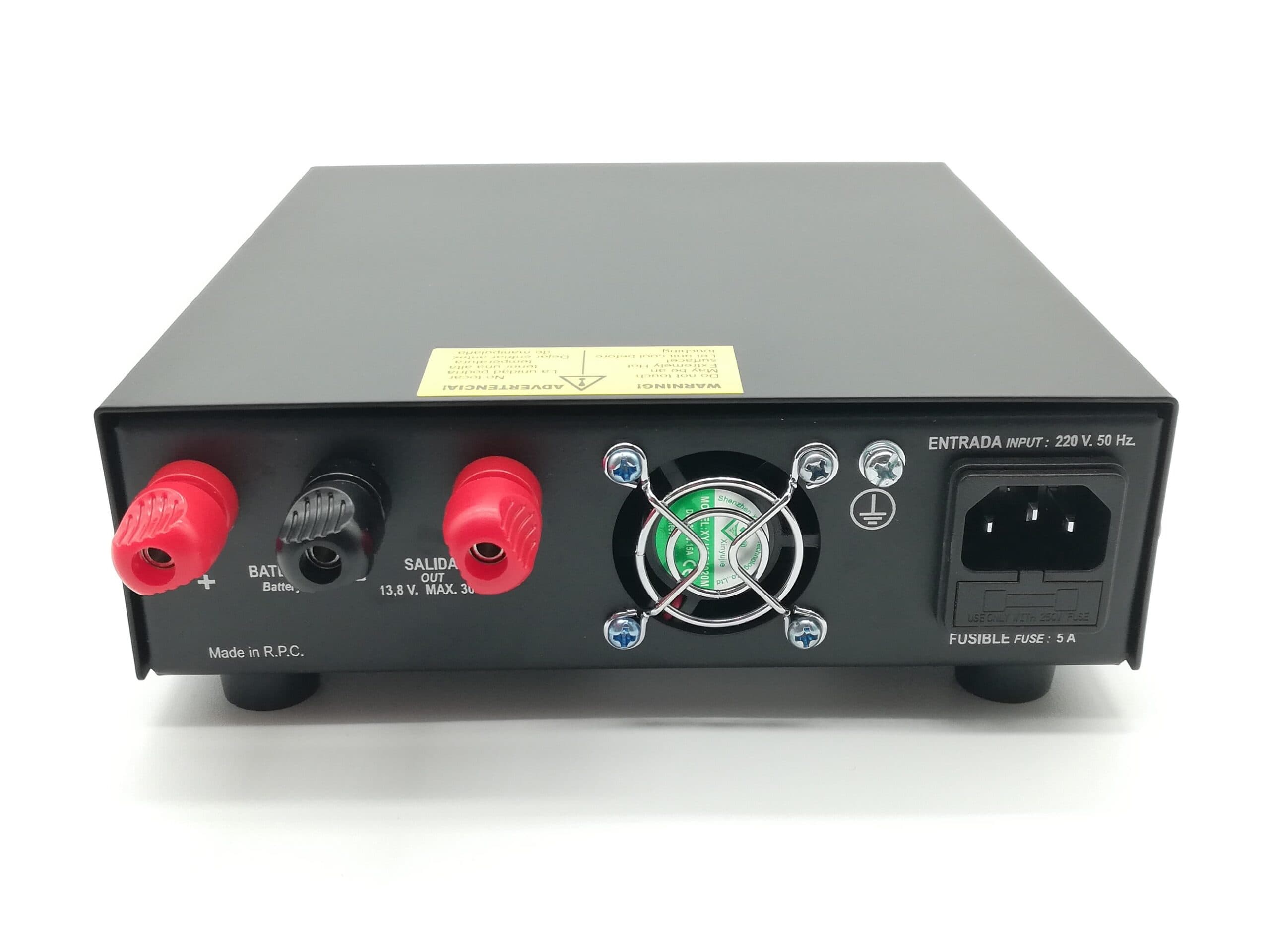 JETFON PC-1335 zasilacz impulsowy 30A 13.8V, możliwość pracy buforowej z akumulatorem 12V - radiokomunikacja profesjonalna, amatorska