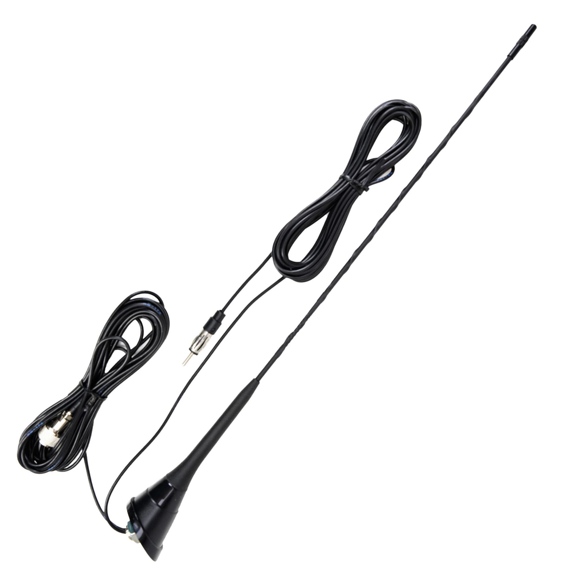 PNI DUPLEX 2000 dyskretna antena CB + FM montażowa (alternatywa dla Sirio Triflex)