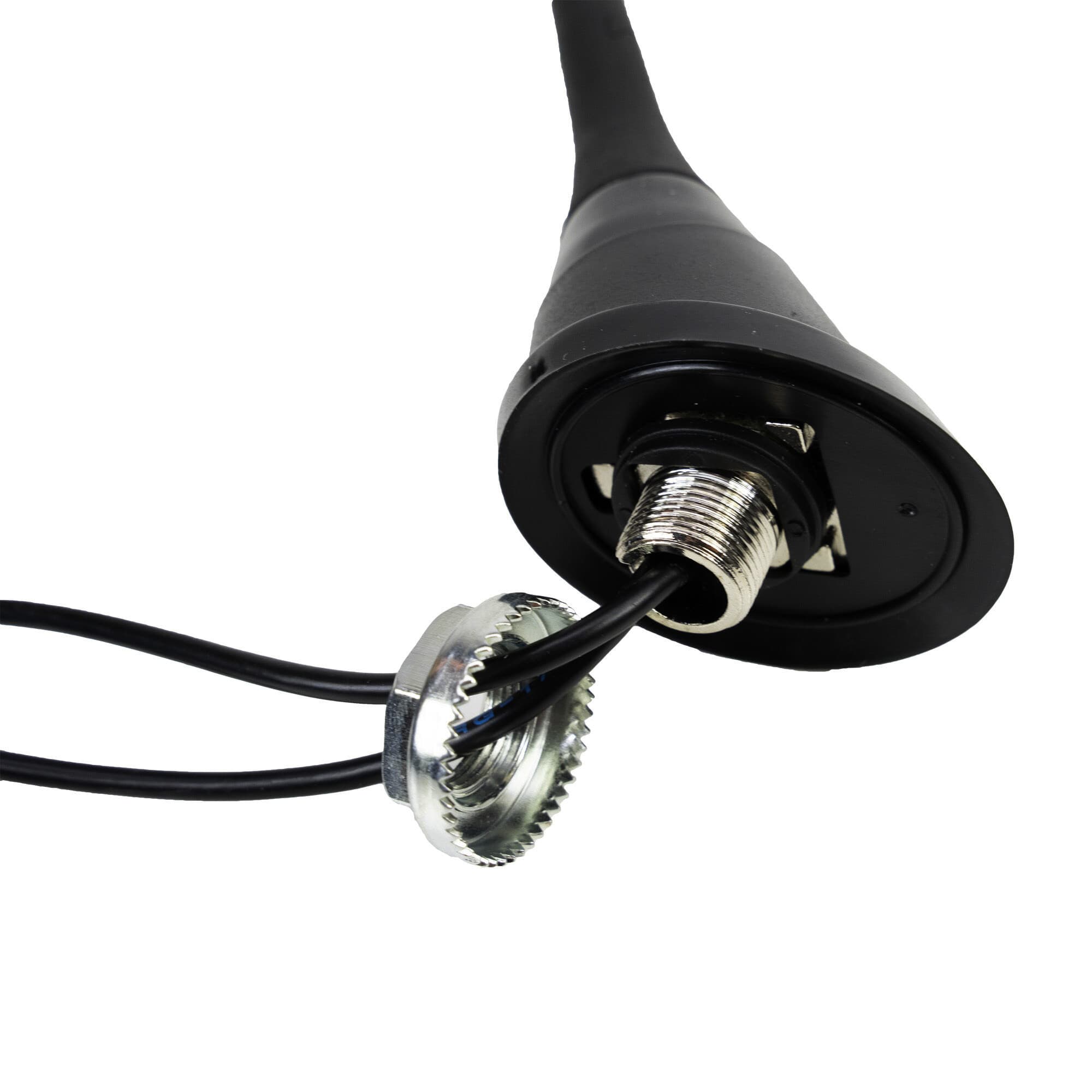 PNI DUPLEX 2000 dyskretna antena CB + FM montażowa (alternatywa dla Sirio Triflex)