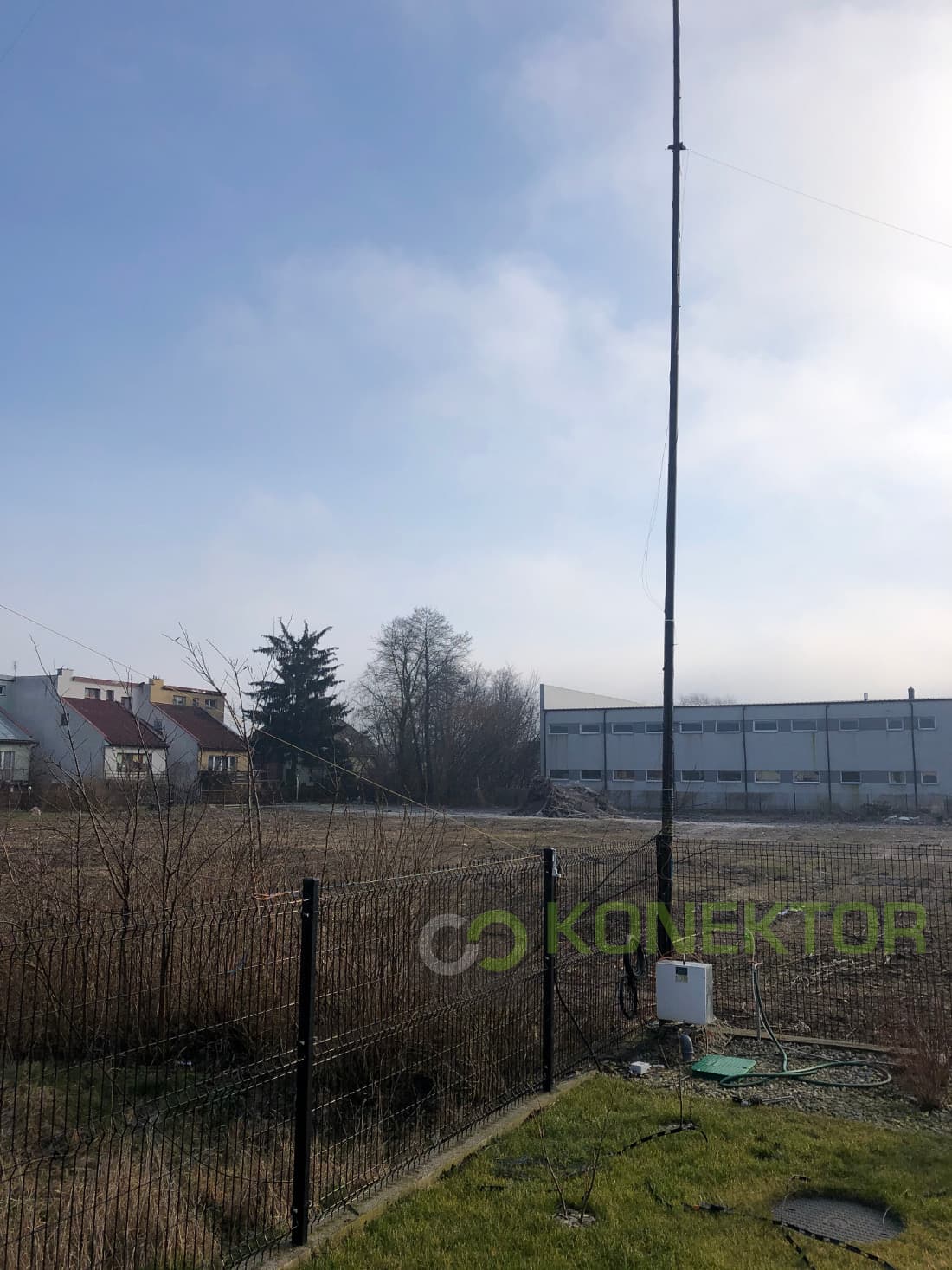 Maszt teleskopowy 26m Spiderbeam Fiberglass fi 108/4mm