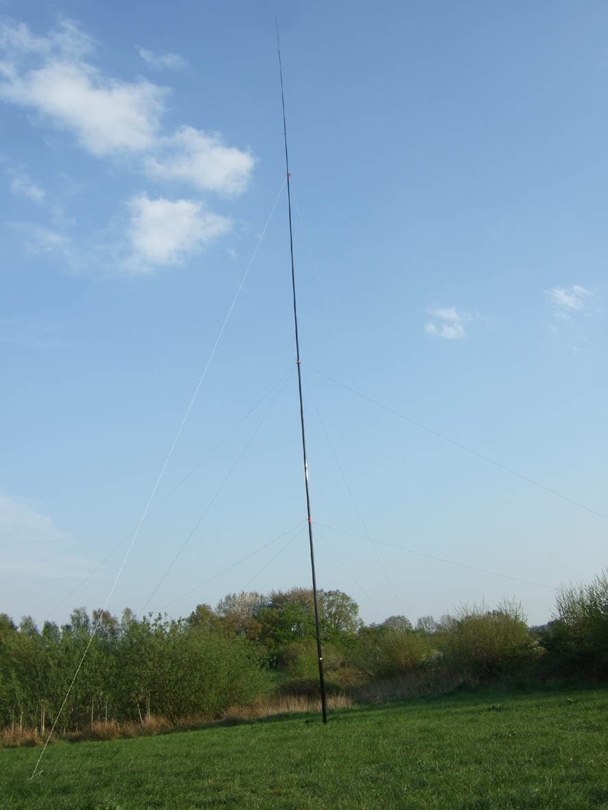 Maszt teleskopowy 26m Spiderbeam Fiberglass fi 108/4mm