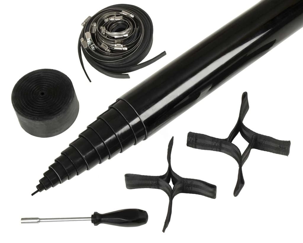 Maszt teleskopowy 26m Spiderbeam Fiberglass fi 108/4mm