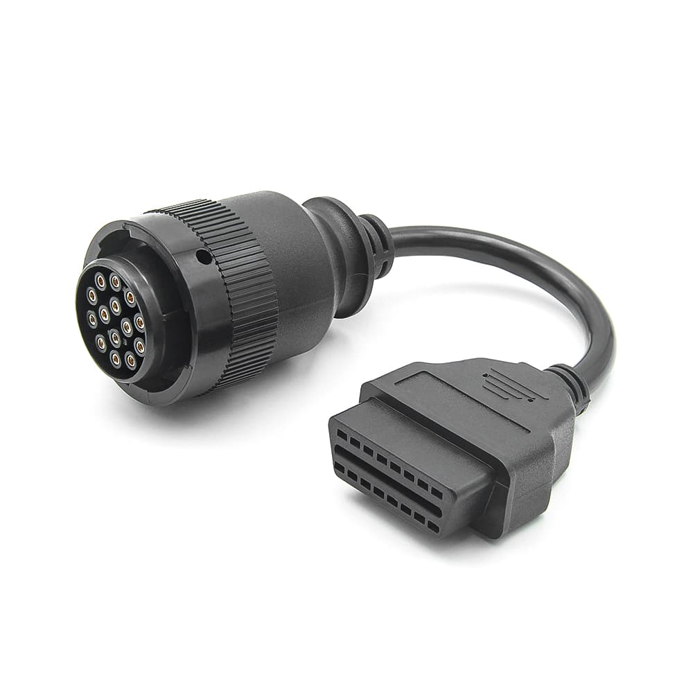 KABEL ADAPTER CAT 14-pin / OBD-2 16-pin przejściówka do aut ciężarowych i maszyn