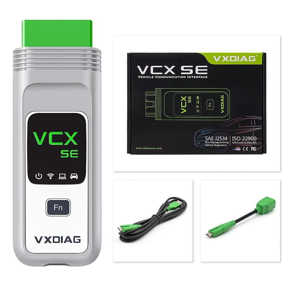 VXDIAG VCX SE do BMW, MINI - interfejs diagnostyczny OBD-2 VCI DoIP PassThru J2534