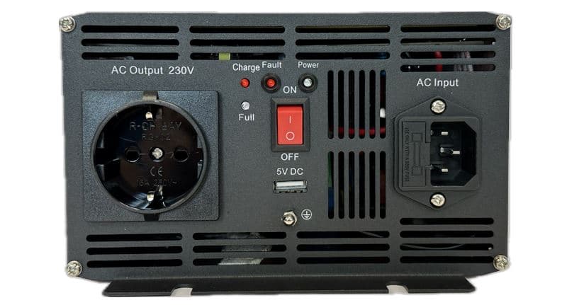 Zasilacz awaryjny sinusoidalny LRC-500 UPS (500W/1000W) 12/230V miękki start