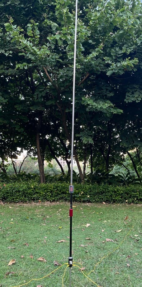 JNCRadio MC-750 antena HF przenośna 7-50MHz SOTA POTA BOTA Field Day działka wakacje