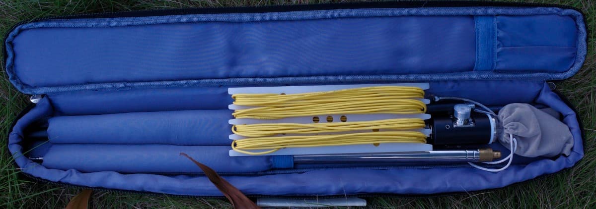 JNCRadio MC-750 antena HF przenośna 7-50MHz SOTA POTA BOTA Field Day działka wakacje