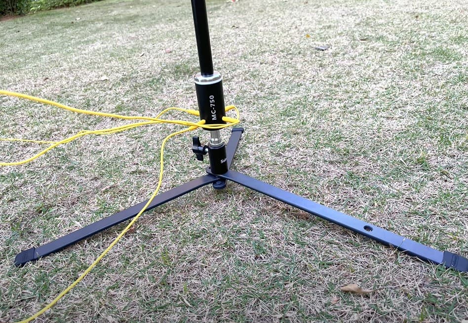 JNCRadio TRIPOD do anten MC-750 i JPC-12 (uchwyt antenowy do pracy plenerowej)