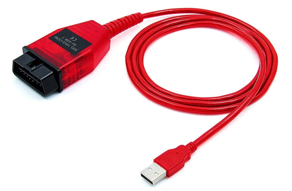 Interfejs diagnostyczny OBD-2 VAG COM 409.1 czip 9241A + FT232RL / kabel do komputera KKL USB do Volkswagen Audi Seat Skoda