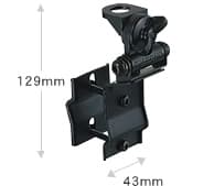 Diamond K512 czarny uchwyt relingowy do anteny CB KF VHF UHF - świetne wykonanie i design