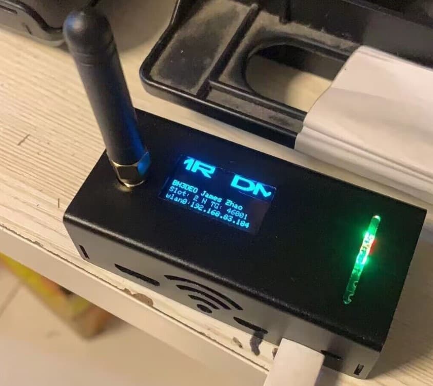MMDVM HotSpot UHF dla DMR D-STAR FUSION P25 - Wi-Fi, OLED, wsparcie OSTAR