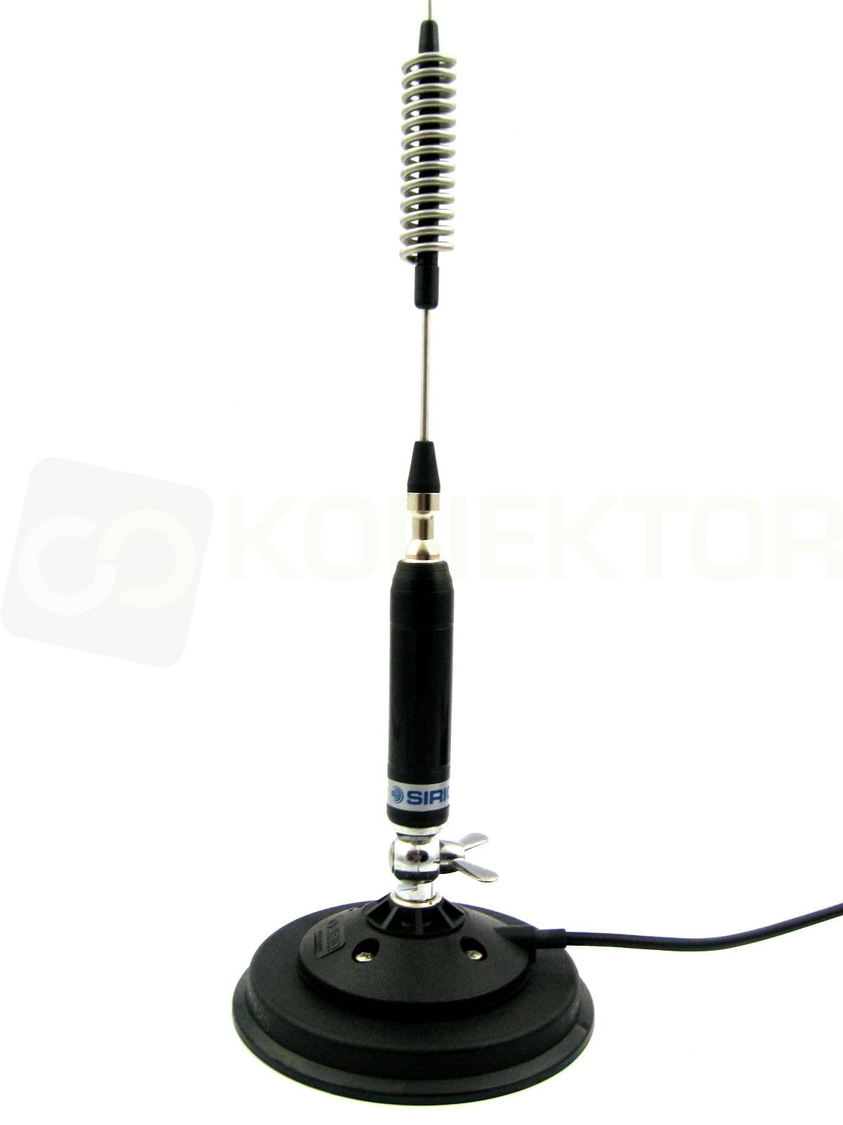 SIRIO TITANIUM 800 PM-125 magnes 125mm Antena CB magnesowa 82cm dłuższy kabel 5m