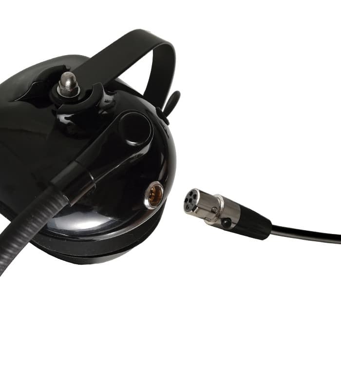 Komunica NC-PRO-QD + NC-PRO-CAB-K profesjonalny zestaw nagłowny do krótkofalówek ze złączem 2-pin Kenwood