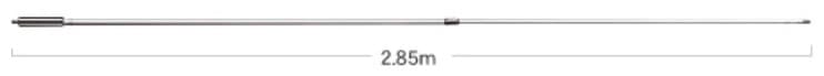 Diamond SE300 PL antena bazowa 2m / 70cm długość 285cm 6.5dBi / 9.0dBi (bez przeciwwag) - do klimatu morskiego