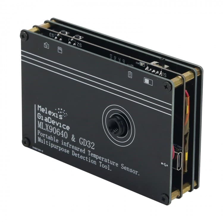MLX90640 ręczna kamera termowizyjna 3,2" -40 ℃ do 300 ℃ / ±2 ℃