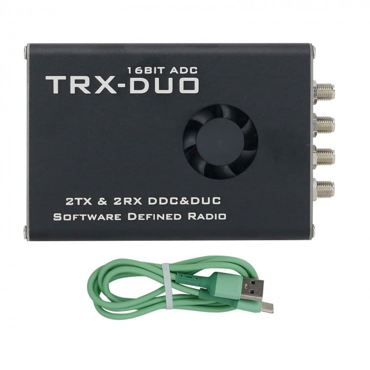 TRX-DUO podwójny odbiornik nadajnik SDR 10KHz-60MHz, DDC/DUC, architektura 16-bit ADC, 2TX / 2RX, kompatybilny z RedPitaya SDR, HDSDR