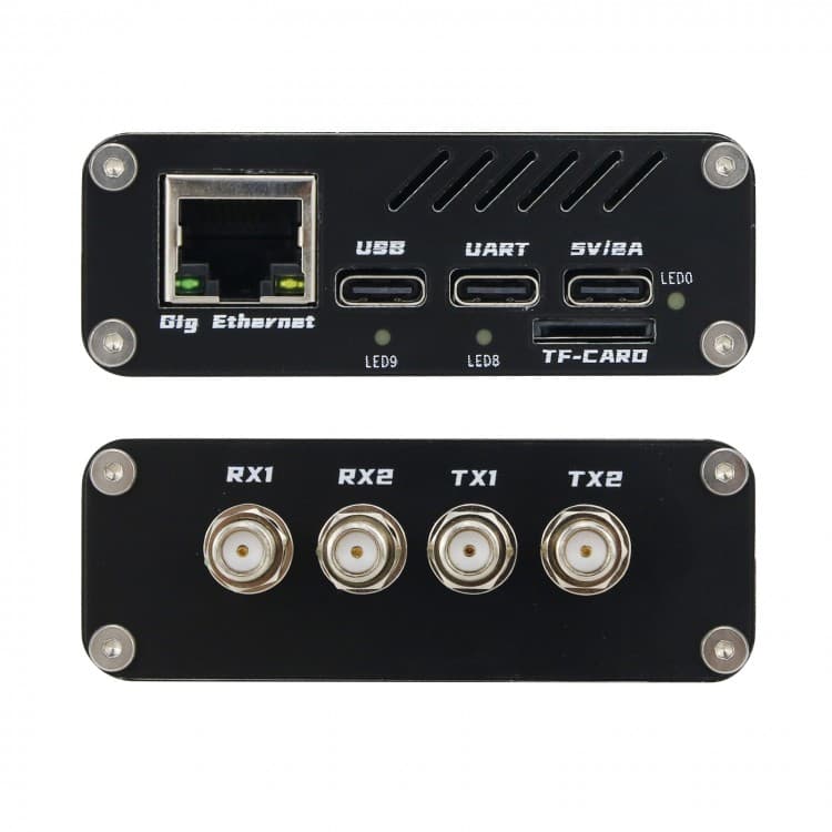 TRX-DUO podwójny odbiornik nadajnik SDR 10KHz-60MHz, DDC/DUC, architektura 16-bit ADC, 2TX / 2RX, kompatybilny z RedPitaya SDR, HDSDR