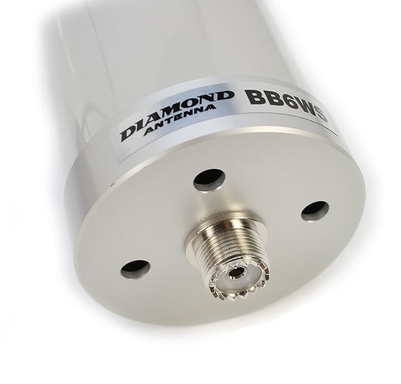 Diamond BB6WS krótka antena linkowa KF 3-30MHz, długość tylko 6,40m, long wire POTA SOTA
