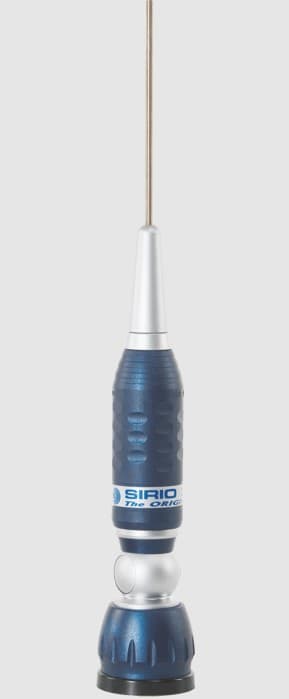 SIRIO TURBO BLUE dual band 45/135 Antena samochodowa 45-60MHz 135-175 MHz 150cm kabel 4m (np. na pasmo amatorskie 6/2m)