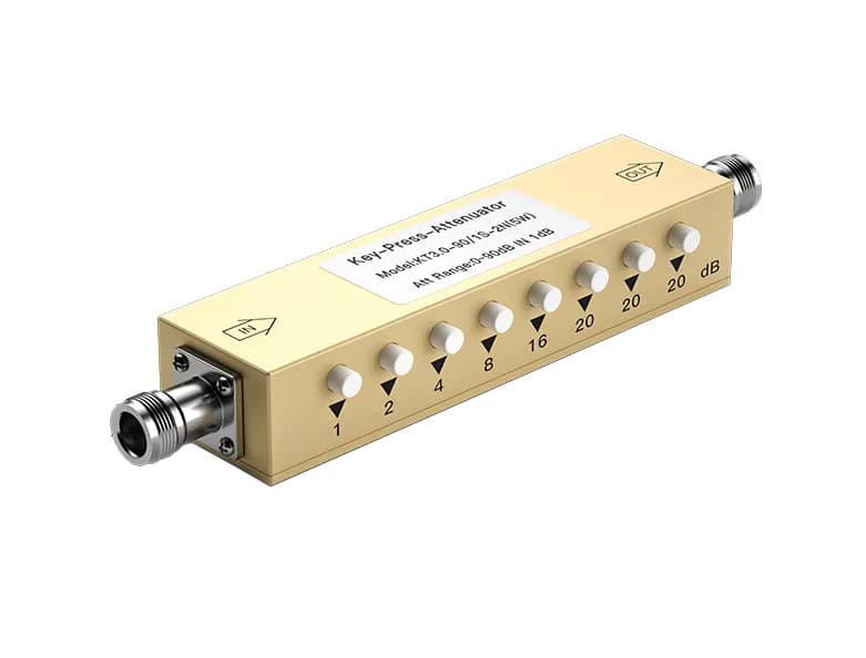 Tłumik antenowy regulowany 0-90dB DC-3GHz 50 Ohm gniazda N