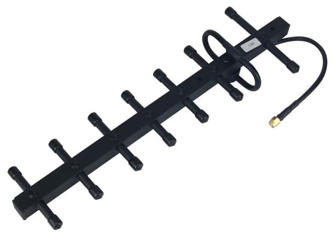 Yagi 1.5 GHz 7-EL antena kierunkowa GPS Iridium 11dBi