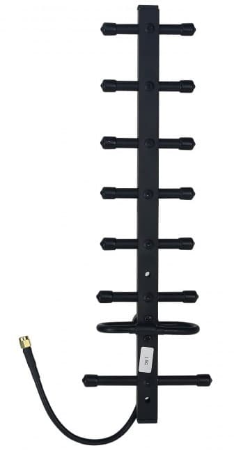 Yagi 1.5 GHz 7-EL antena kierunkowa GPS Iridium 11dBi