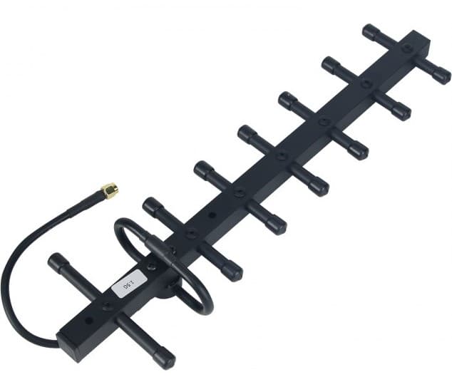 Yagi 1.5 GHz 7-EL antena kierunkowa GPS Iridium 11dBi
