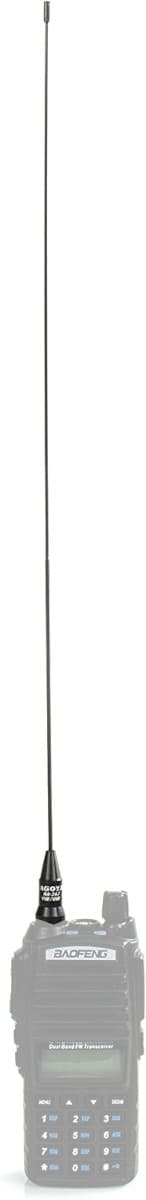 Oryginalna Nagoya NA-24 SMA-F antena ręczna 41cm VHF/UHF np. do Baofeng UV-5R, UV-82, Yaesu FT-4XE, FT-65, Quansheng UV-K5