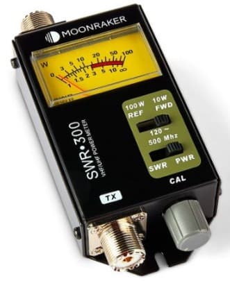 Moonraker SWR-300 kalibrowany miernik SWR / mocy VHF UHF - reflektometr 120-500MHz