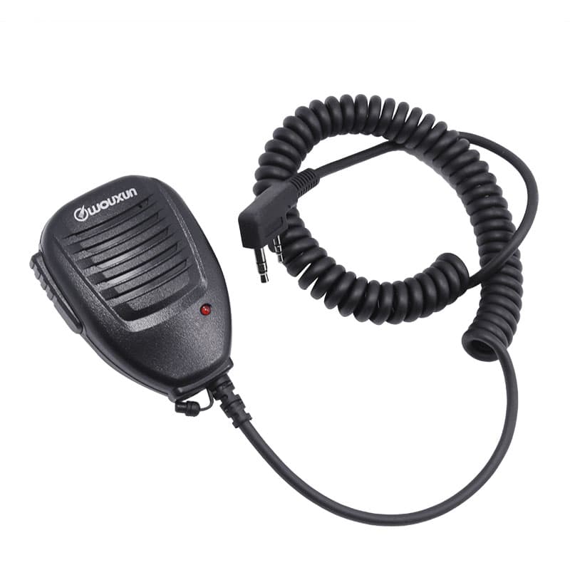 Mikrofonogłośnik oryginalny do Wouxun KG-UV6D KG-UV8D KG-UV9D i podobnych, wtyk 2-pin Kenwood, wyjście głośnikowe (Wouxun SMO-002