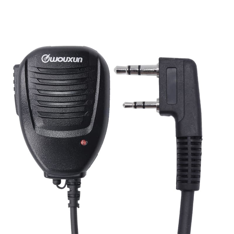 Mikrofonogłośnik oryginalny do Wouxun KG-UV6D KG-UV8D KG-UV9D i podobnych, wtyk 2-pin Kenwood, wyjście głośnikowe (Wouxun SMO-002