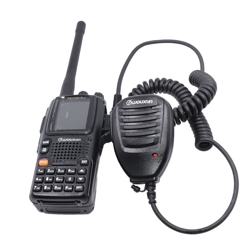 Mikrofonogłośnik oryginalny do Wouxun KG-UV6D KG-UV8D KG-UV9D i podobnych, wtyk 2-pin Kenwood, wyjście głośnikowe (Wouxun SMO-002