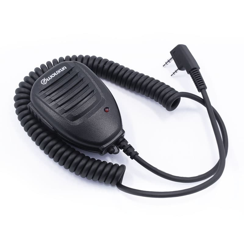 Mikrofonogłośnik oryginalny do Wouxun KG-UV6D KG-UV8D KG-UV9D i podobnych, wtyk 2-pin Kenwood, wyjście głośnikowe (Wouxun SMO-002