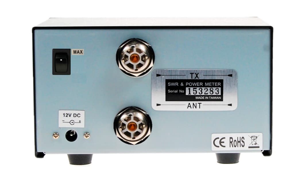 Nissei DG-103MAX cyfrowy reflektometr 1.6-60MHz - pomiar SWR POWER miernik QRO 1.2kW
