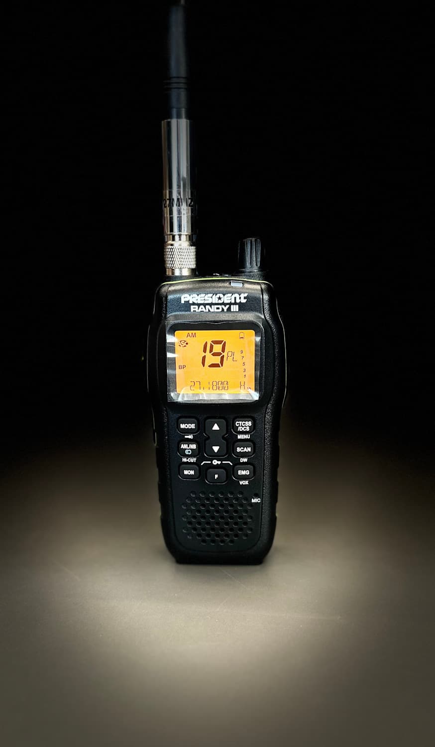 RADIORA TNC-27 antena teleskopowa CB 27MHz długość 22-130cm wtyk TNC np. President Randy III, Stabo XH 9006 E, Jopix CB-413