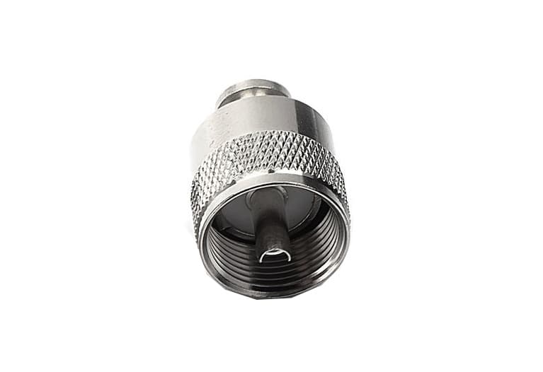 Oryginalny wtyk antenowy UC-1 SIRIO np do. RG-58 wypełnienie teflon, krótki