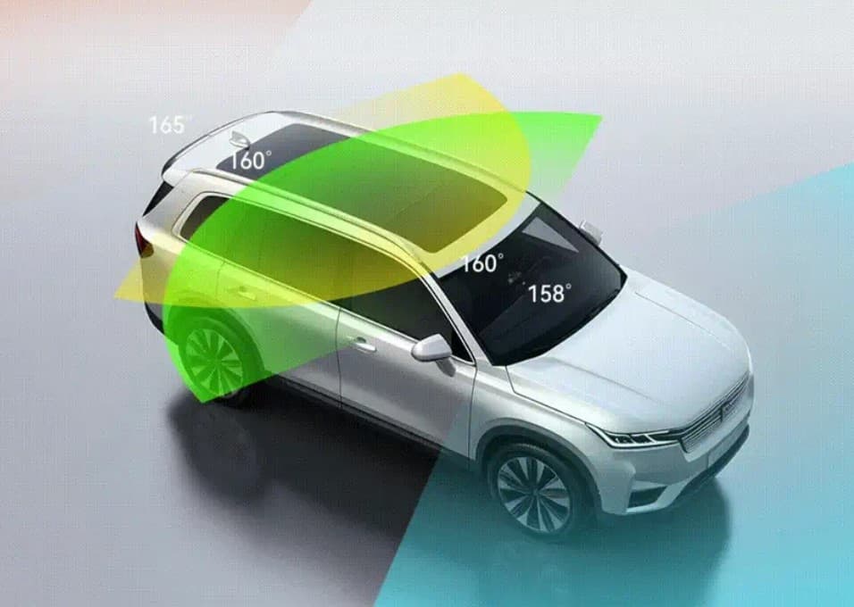 Vantrue N5 4CH przód tył wnętrze x 2 - 360° idealny wideorejestrator np. do TAXI, UBER, BOLT - Łódź, Zbąszyńska 2 (Vantrue Nexus 5)