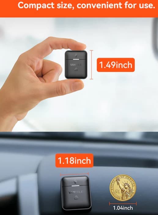 Vantrue pilot zdalnego sterowania do kamery samochodowej E1, E1 Lite, E2, E3, N4 Pro, N5, S1 Pro