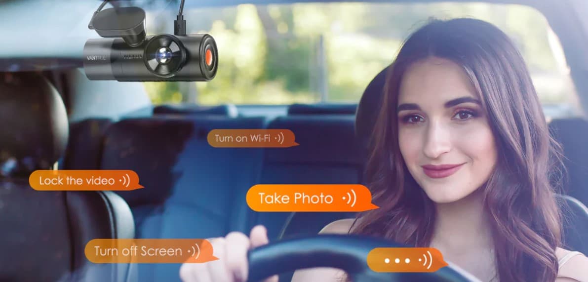 Vantrue N5 4CH przód tył wnętrze x 2 - 360° idealny wideorejestrator np. do TAXI, UBER, BOLT - Łódź, Zbąszyńska 2 (Vantrue Nexus 5)